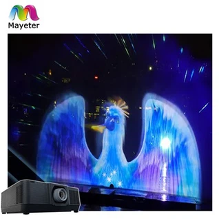 분수 조명 프로젝션