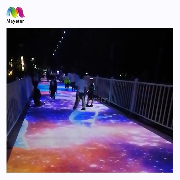 Outdoor 3d Hologram Mapping Projection Projectors Projection Interactive Advertising